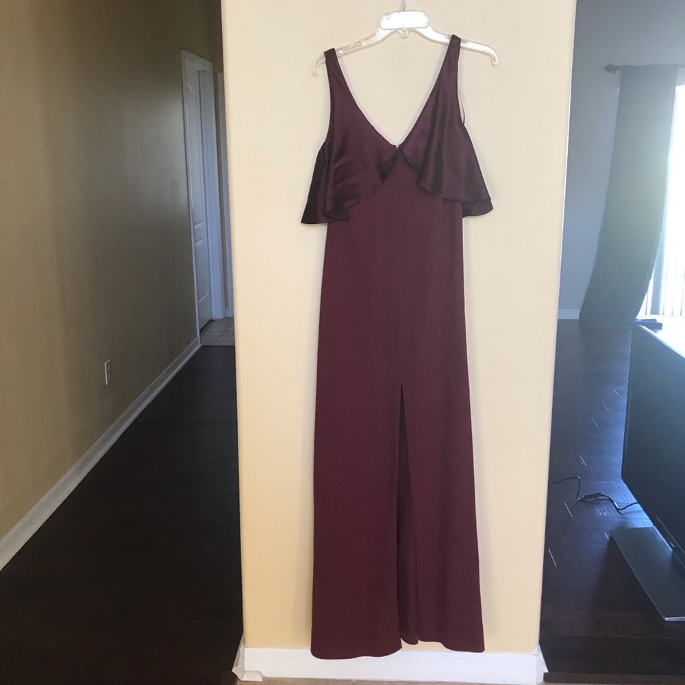 Jill Jill Stuart long dress with front slit